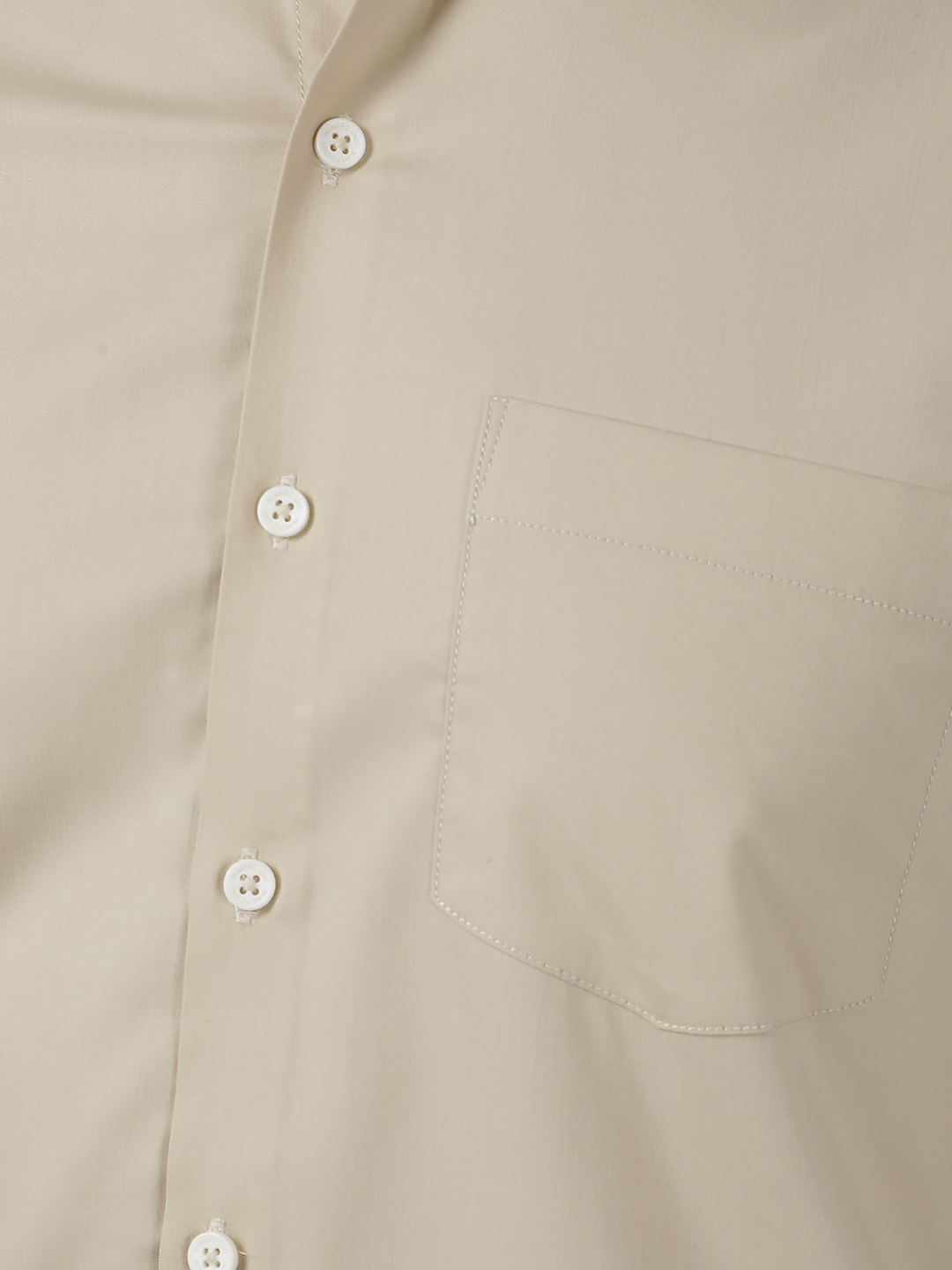 Numero Uno Men SOLID Beige Shirt